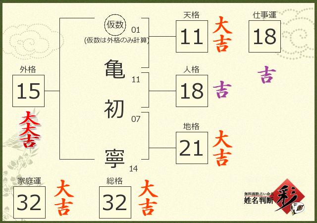 診断結果画像