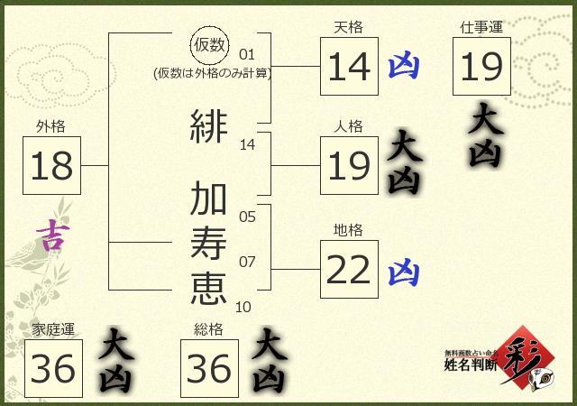 診断結果画像