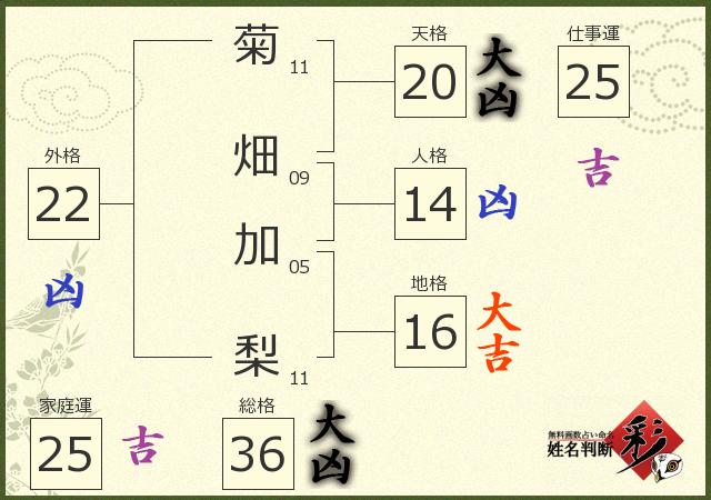診断結果画像