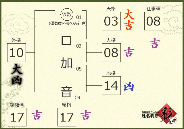 診断結果画像