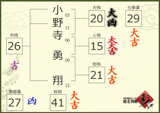 診断結果画像
