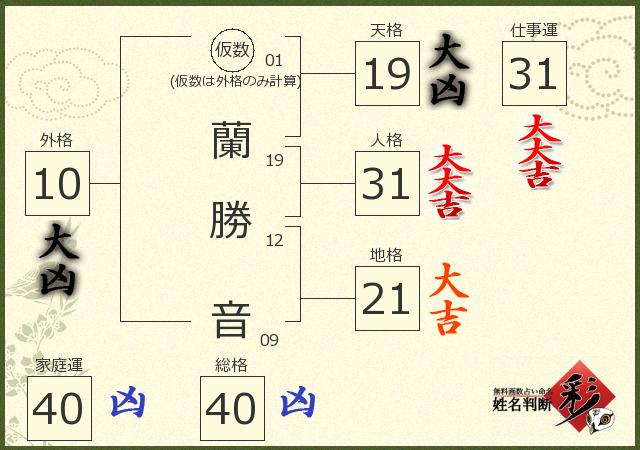 診断結果画像