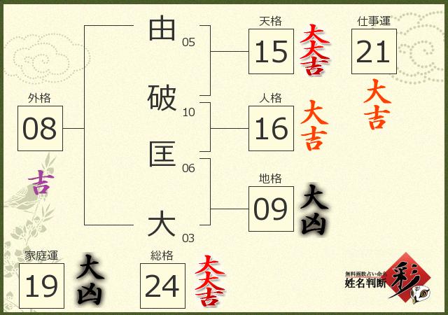 診断結果画像