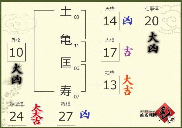 診断結果画像
