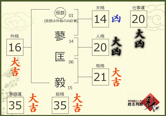 診断結果画像