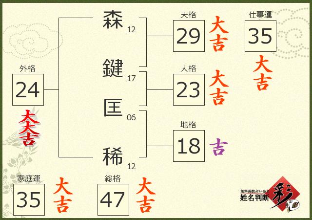 診断結果画像