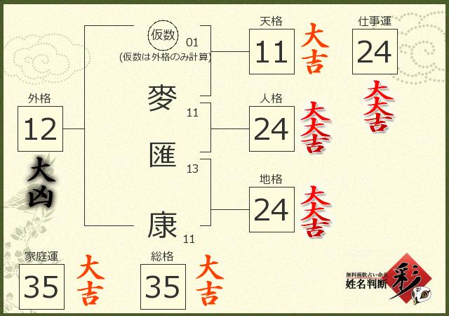 診断結果画像