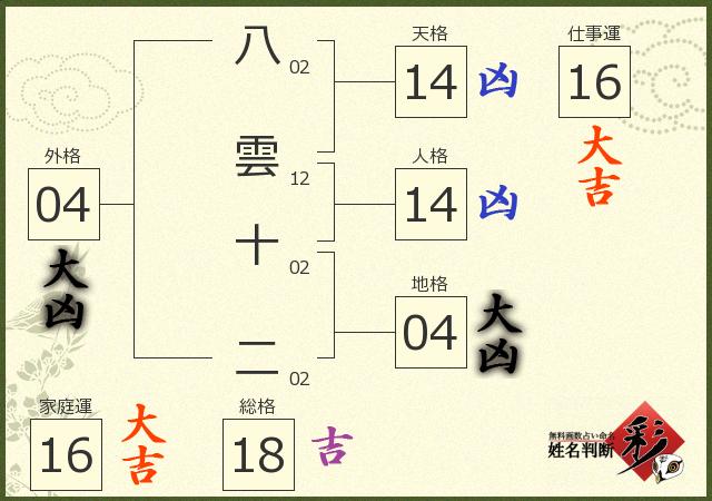 診断結果画像