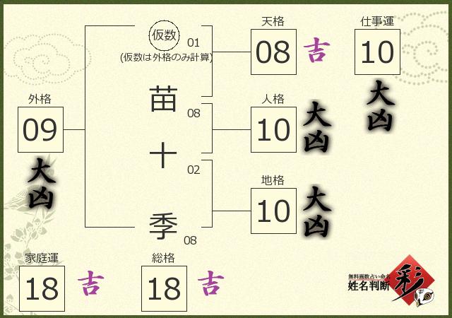 診断結果画像