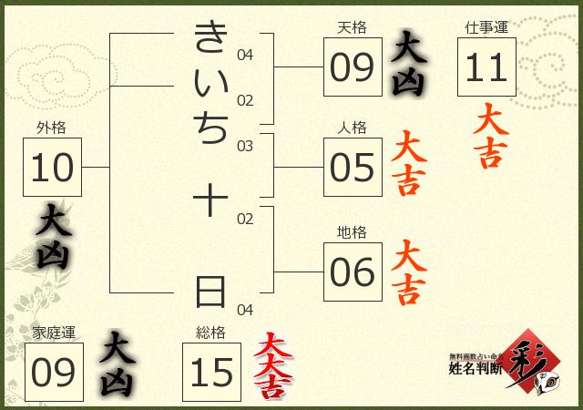診断結果画像