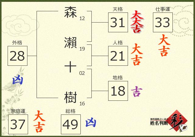 診断結果画像