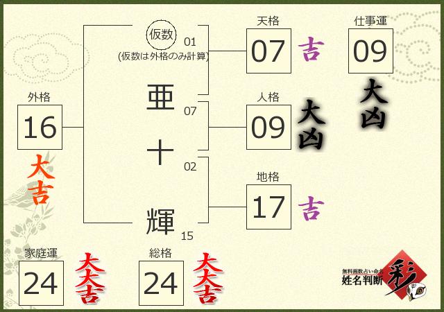 診断結果画像