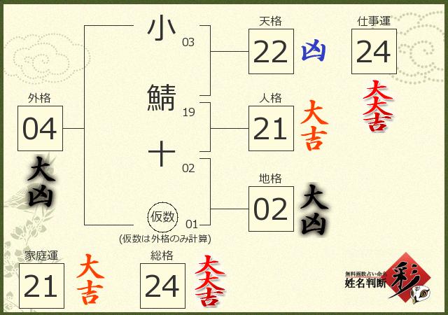 診断結果画像