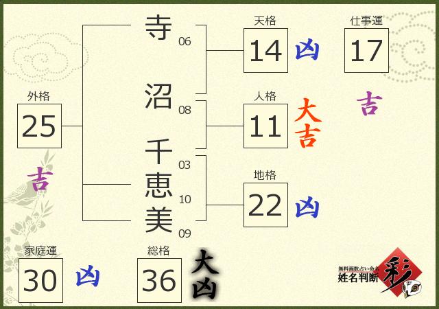 診断結果画像
