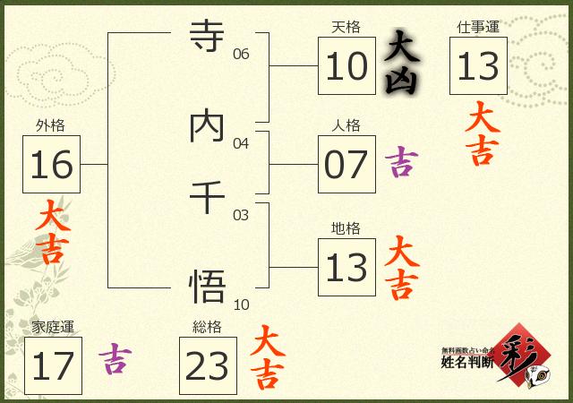 診断結果画像