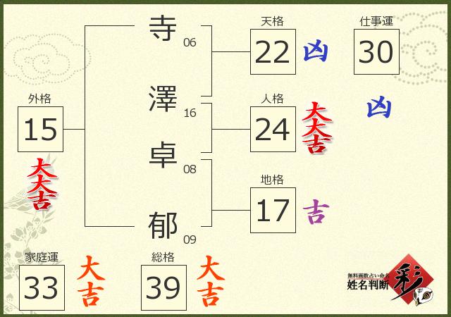 診断結果画像