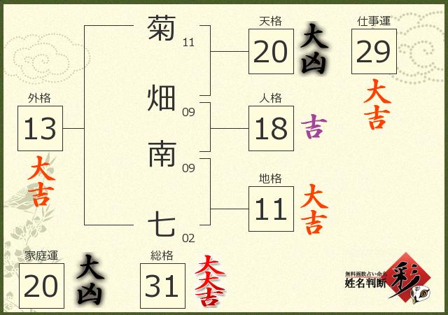 診断結果画像