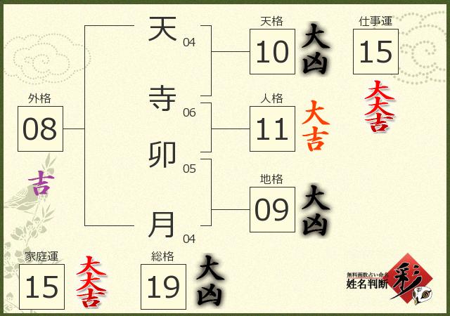 診断結果画像
