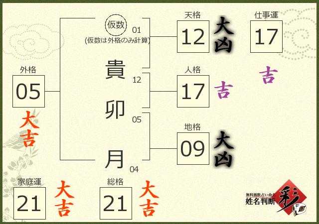 診断結果画像