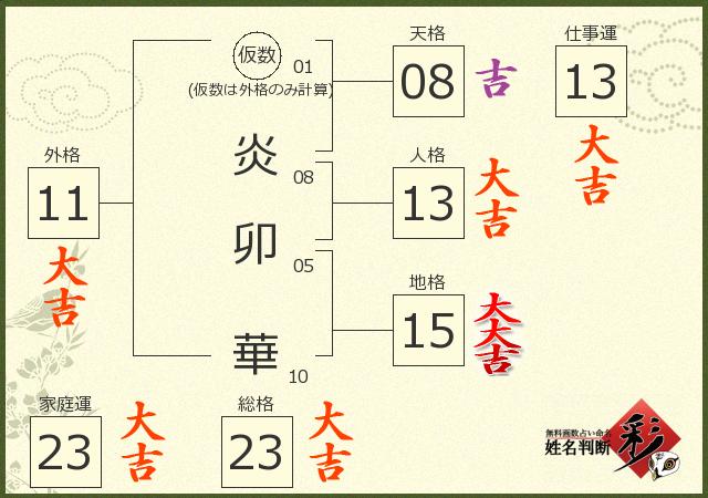 診断結果画像