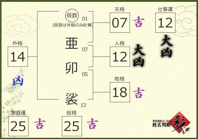 診断結果画像