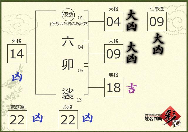 診断結果画像