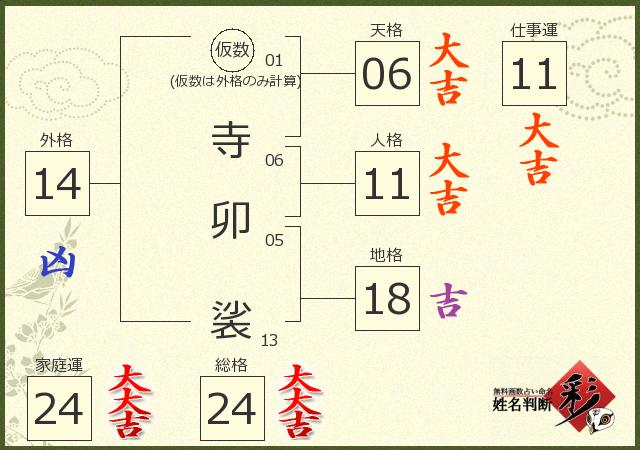 診断結果画像