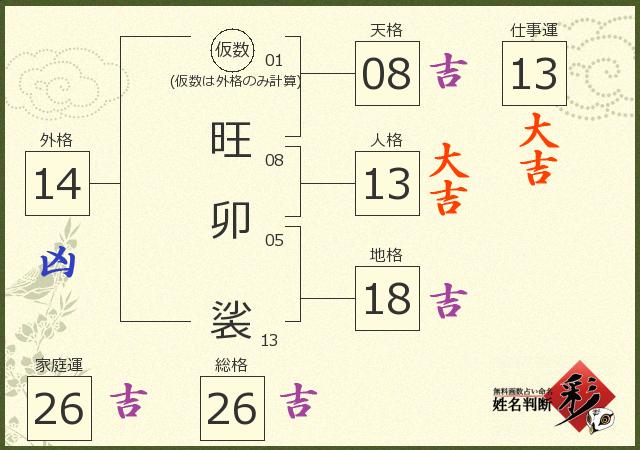 診断結果画像