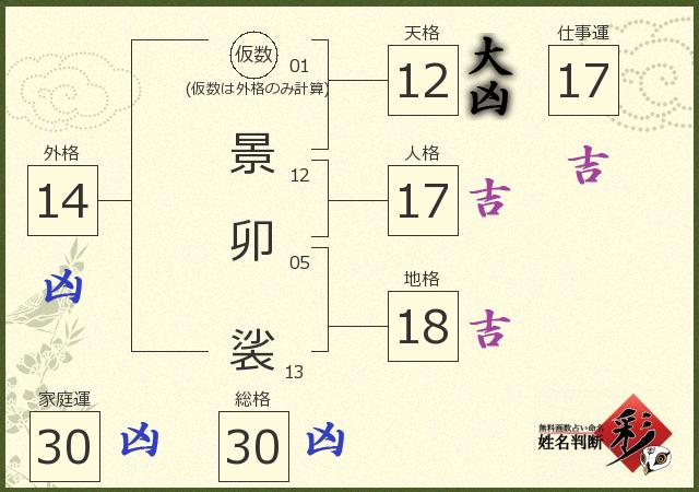 診断結果画像