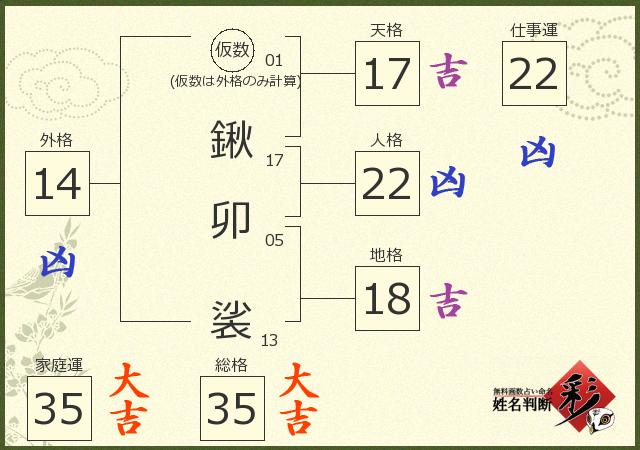 診断結果画像