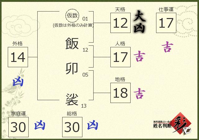 診断結果画像