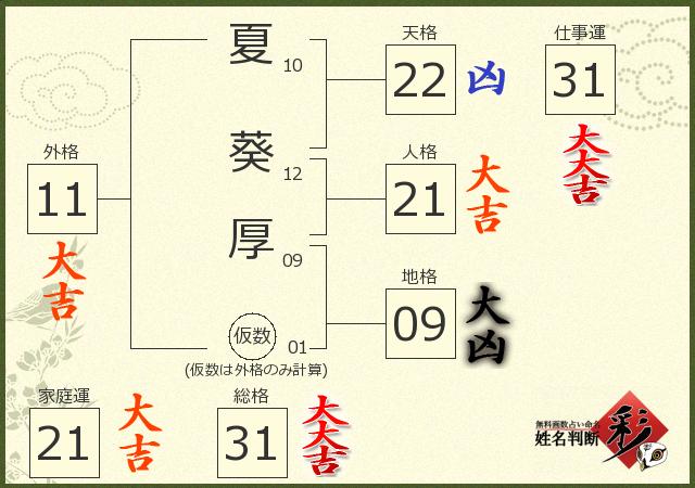 診断結果画像