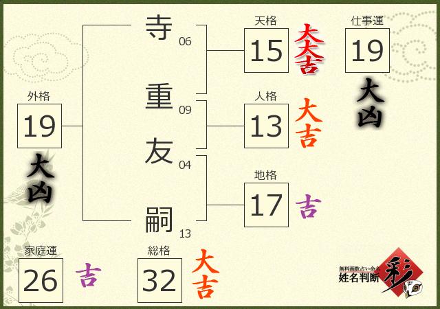 診断結果画像