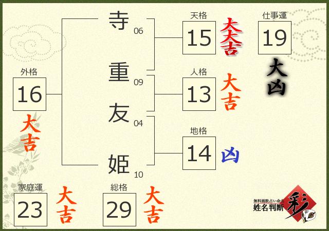 診断結果画像