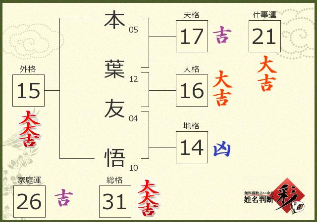診断結果画像