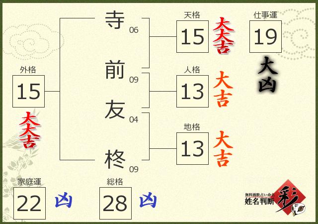 診断結果画像