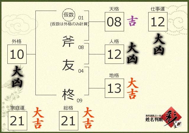 診断結果画像