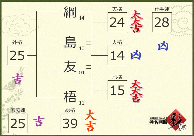 診断結果画像