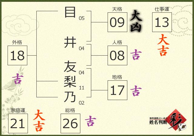 診断結果画像