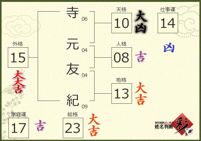 診断結果画像