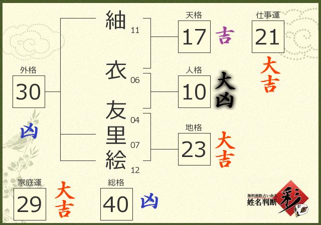 診断結果画像