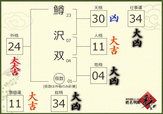 診断結果画像