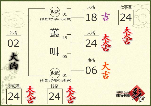 診断結果画像
