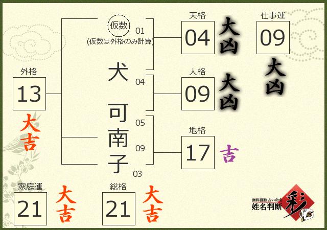 診断結果画像