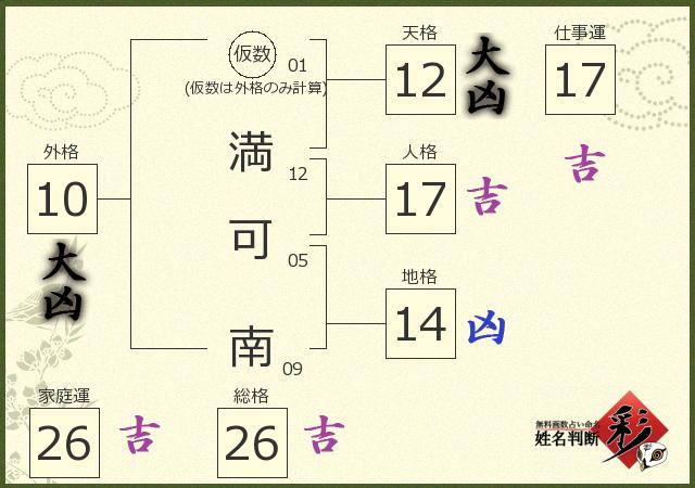 診断結果画像