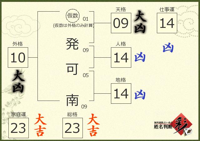 診断結果画像