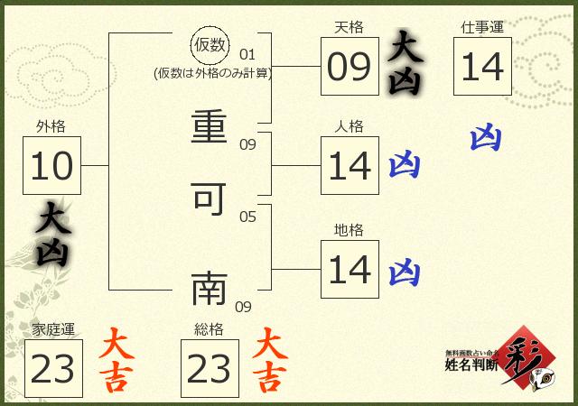 診断結果画像