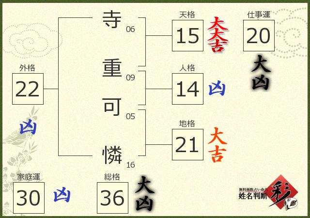 診断結果画像