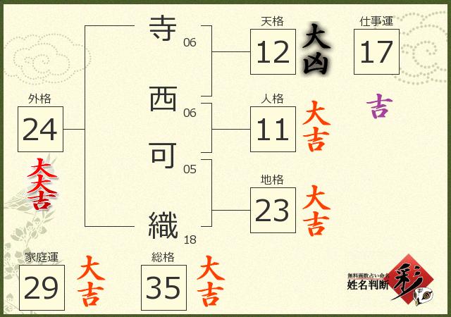 診断結果画像