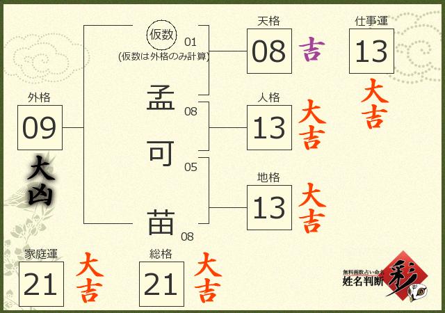 診断結果画像